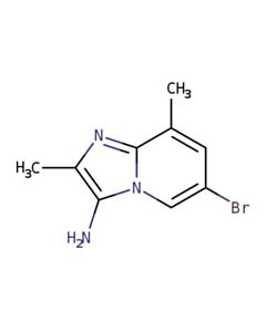 Astatech 6-BROMO-2,8-DIMETHYLIMIDAZO[1,2-A]PYRIDIN-3-AMINE; 1G; Purity 95%; MDL-MFCD14547311